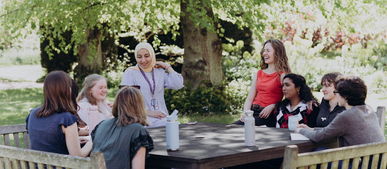 Newnham College students 2026 by Dasha Tenditna
